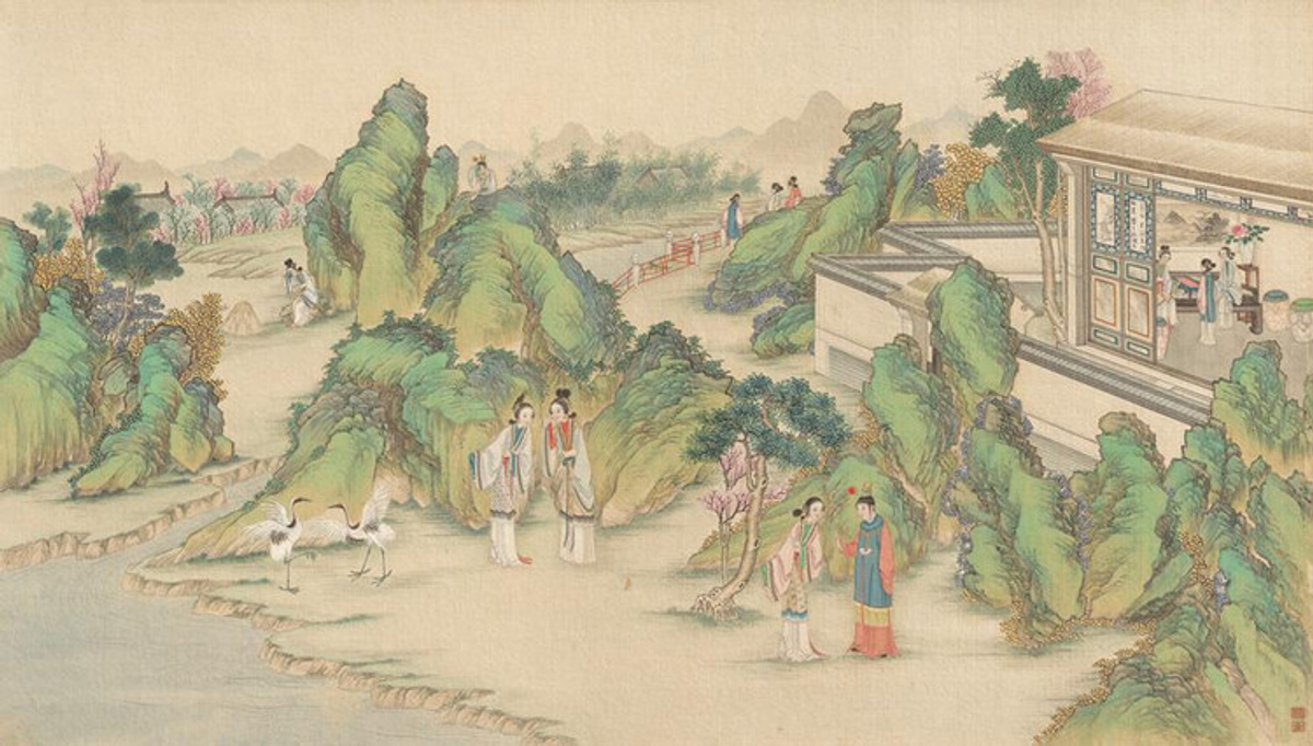 Jia Baoyu in Dream of the Red Chamber: Character Guide public-authorized reading visual
