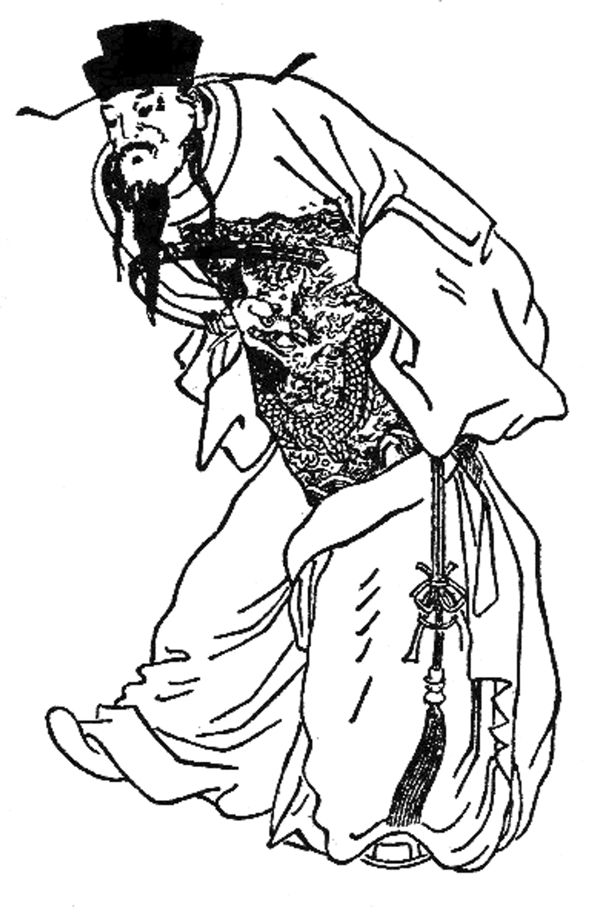 Cao Cao in Romance of the Three Kingdoms: Character Guide public-authorized reading visual