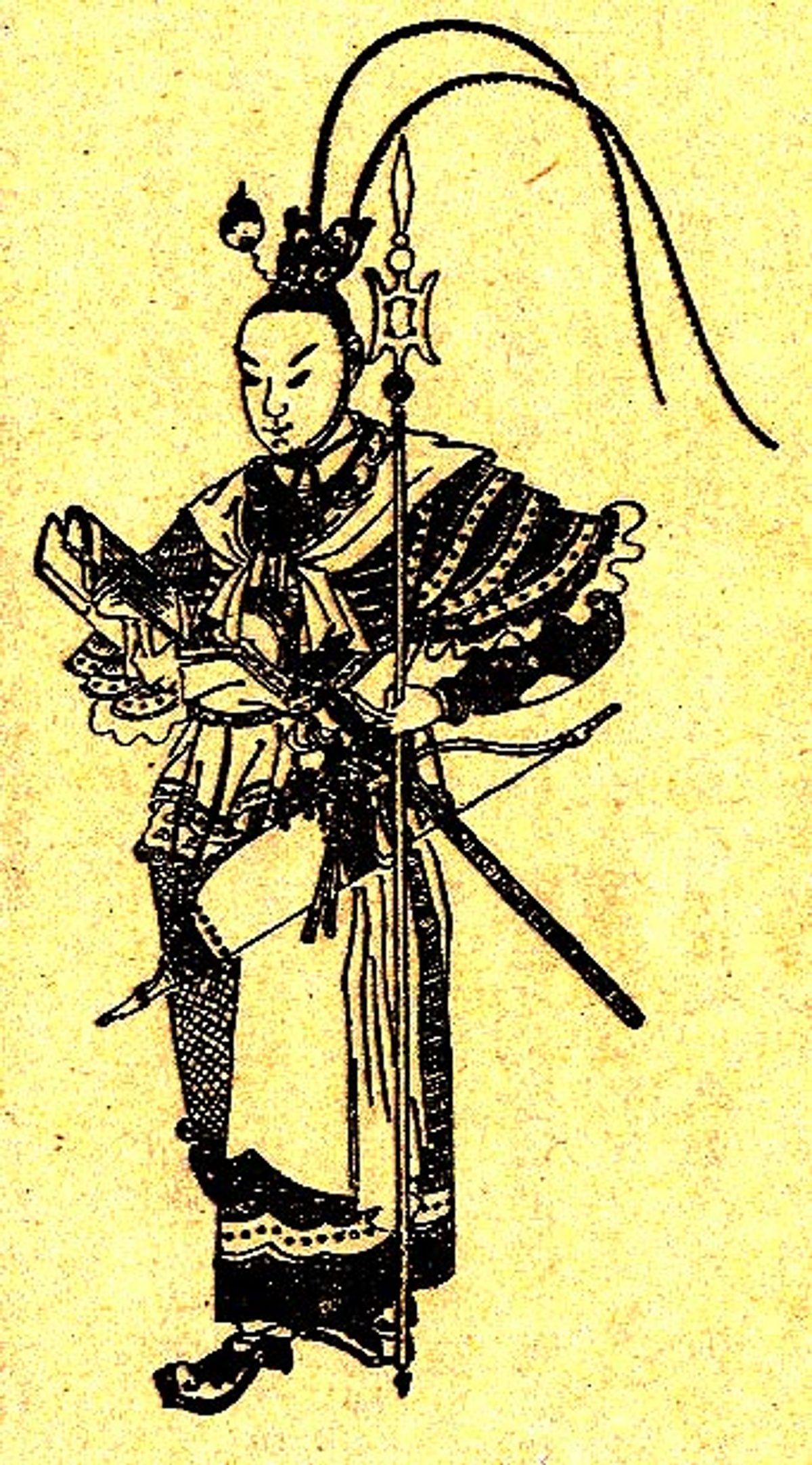 Lu Bu in Romance of the Three Kingdoms: Character Guide public-authorized reading visual