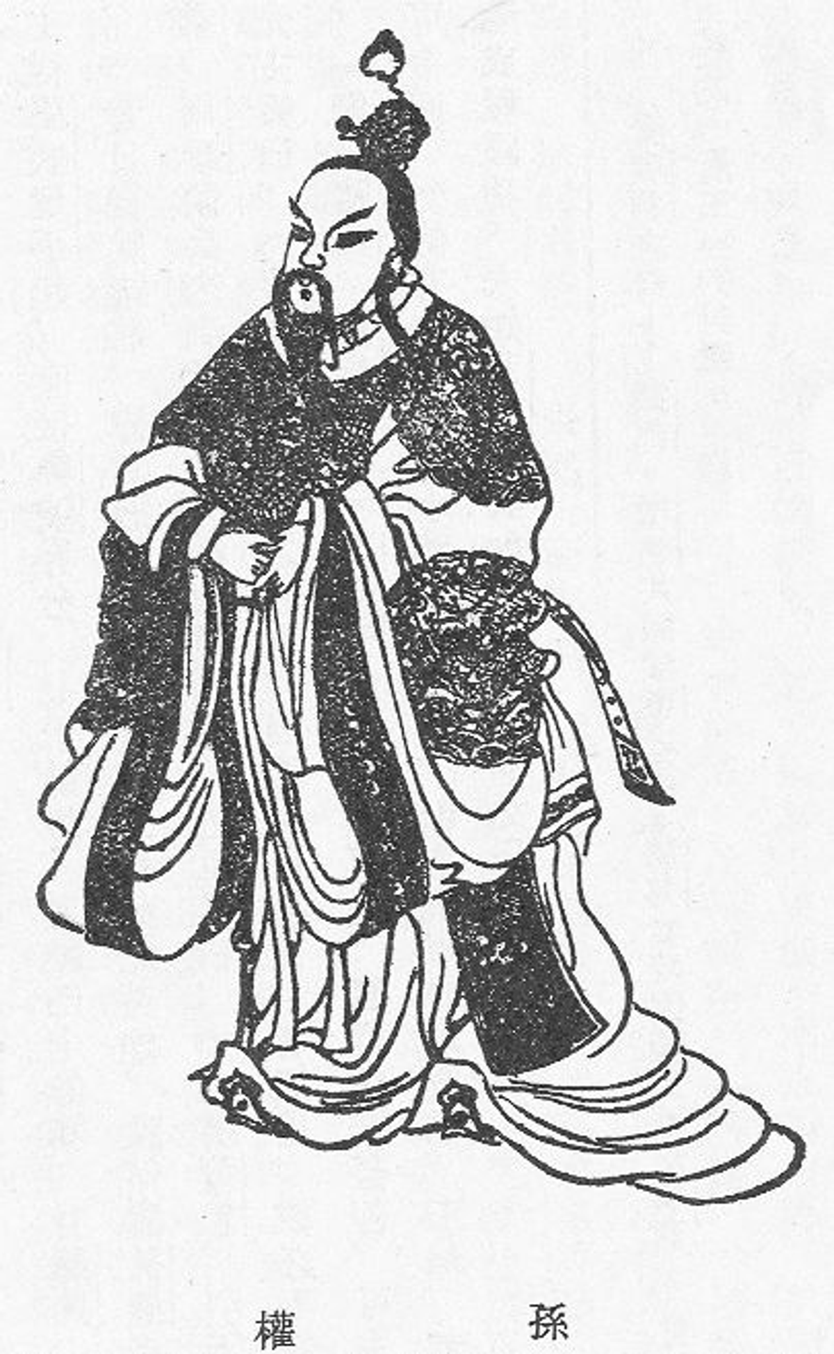 Sun Quan in Romance of the Three Kingdoms: Character Guide public-authorized reading visual