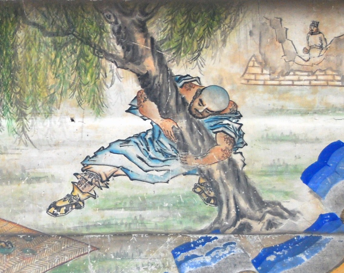 Lu Zhishen in Water Margin: Character Guide public-authorized reading visual